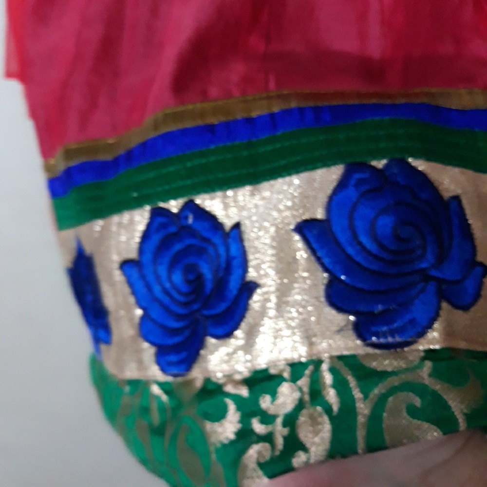 Indian Suit Salwar Punjabi Pants Dupatti scarf 30 - Picture 7 of 7